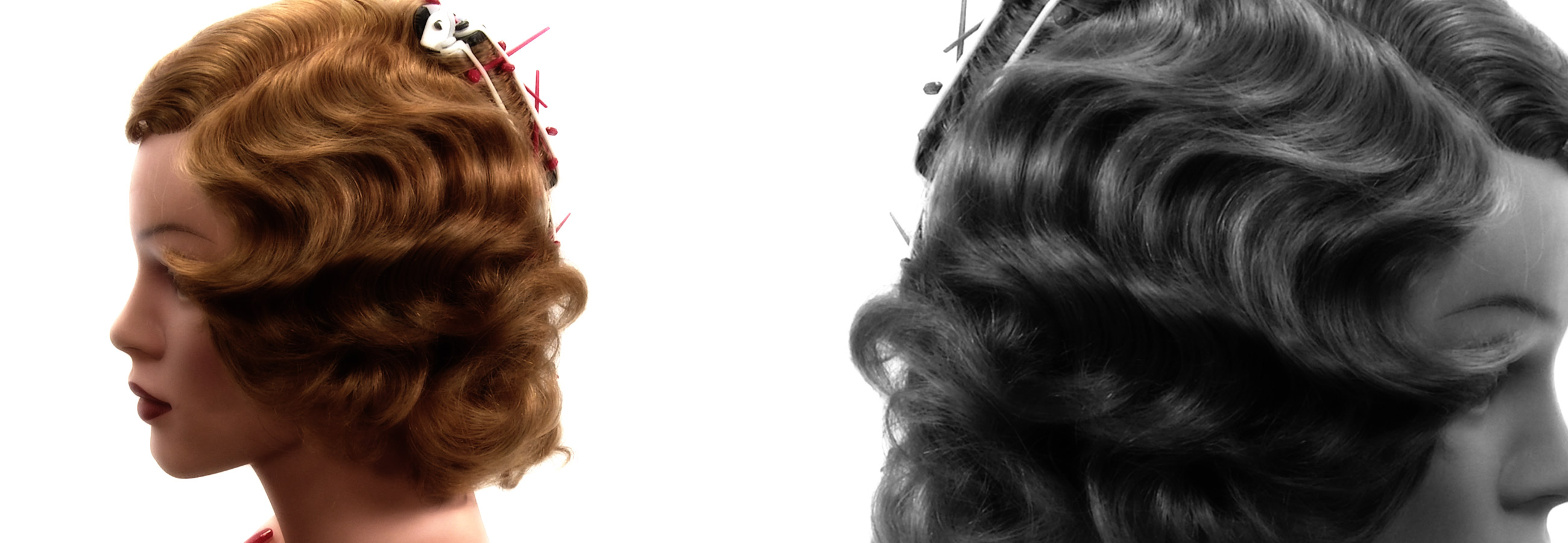 Wellen, Papilloten und Locken frisieren