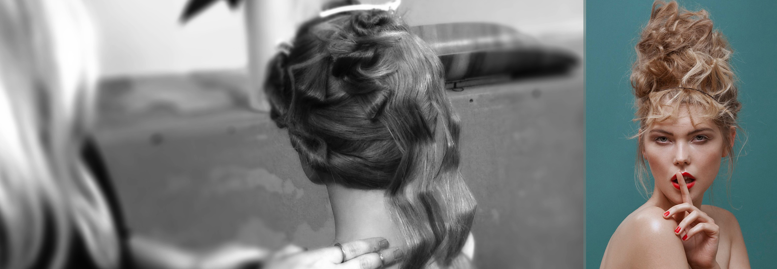 Haare strukturieren zum Hochstecken — Trailer