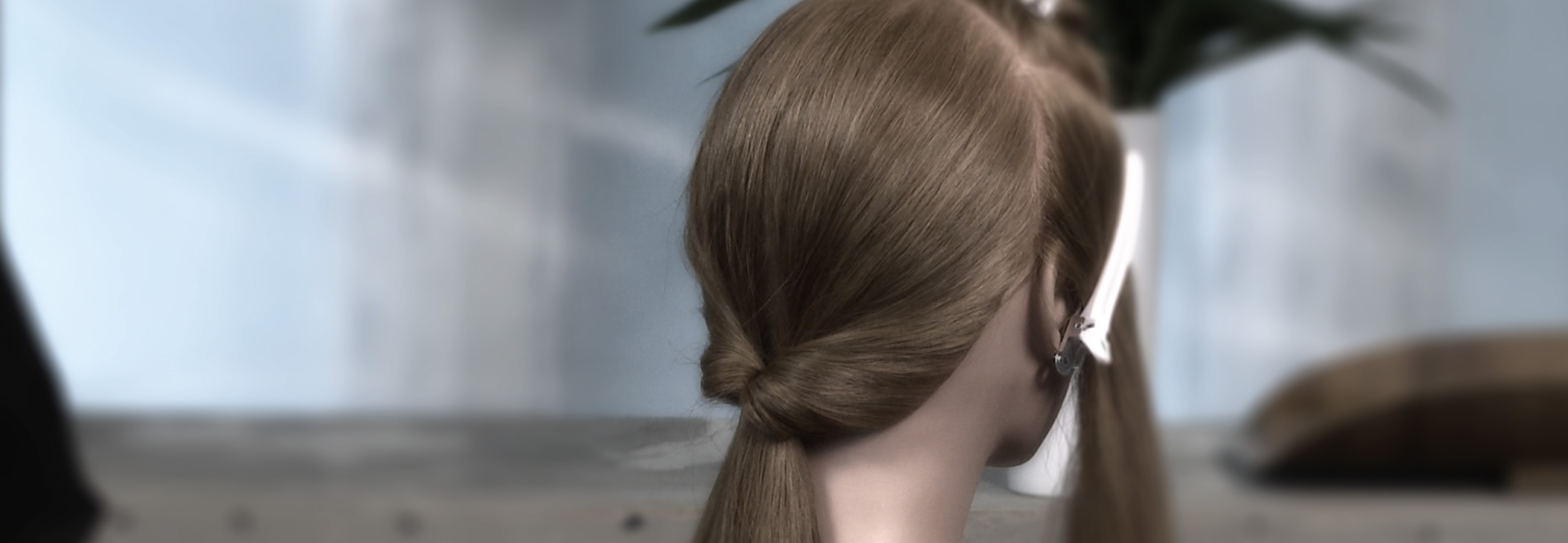 Eingeschlagener Ponytail per Wrap-Technik — Trailer